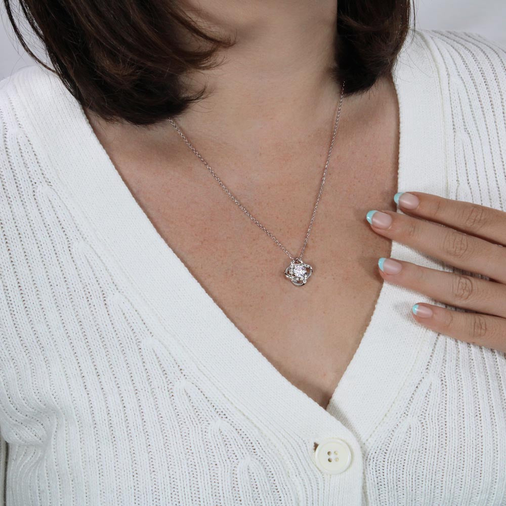 Stunning Love Knot Necklace