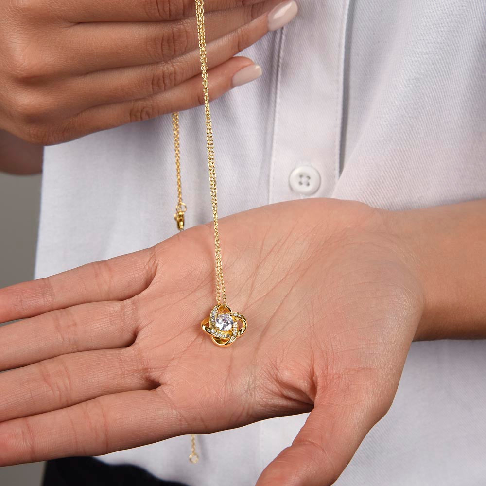 Stunning Love Knot Necklace