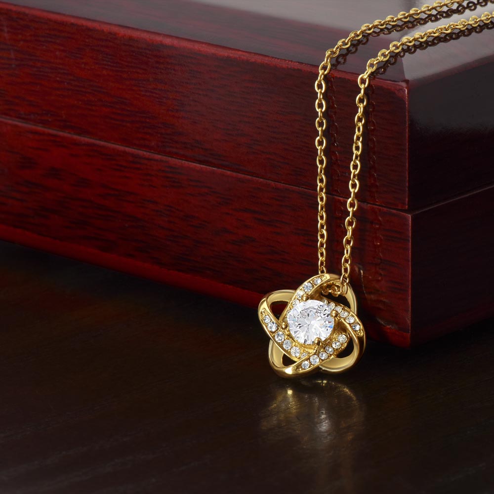 Stunning Love Knot Necklace